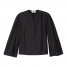 Longchamp | Blouse Black - Poplin embroidered | Black