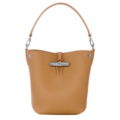 Longchamp | Le Roseau XS Bucket bag Walnut - Leather | Walnut