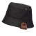 Longchamp | Reversible bucket hat Black/Paper - Technical taffeta | Black/Mahogany