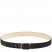 Longchamp | Le Foulonné Men's belt Black - Leather | Black