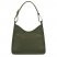 Longchamp | Le Foulonné M Hobo bag Khaki - Leather | Khaki