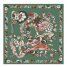 Longchamp | Forêt Silk scarf 50 Sage - Silk | Sage