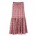 Longchamp | Long skirt Blush - Vichy print veil | Blush