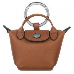 Longchamp | Le Pliage Xtra Airpods case Cognac - Leather | Cognac