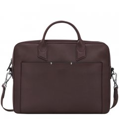 Longchamp | sur Seine M Briefcase Mocha - Leather | Mocha