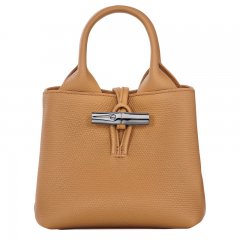 Longchamp | Le Roseau XS Handbag Walnut - Leather | Walnut