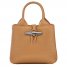 Longchamp | Le Roseau XS Handbag Walnut - Leather | Walnut