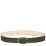 Longchamp | Le Foulonné Ladies' belt Khaki - Leather | Khaki