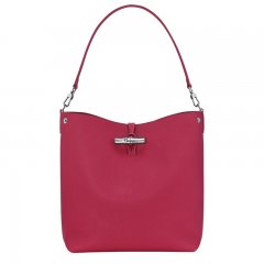 Longchamp | Le Roseau M Shoulder bag Beetroot - Leather | Beetroot