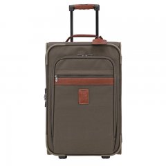 Longchamp | Boxford M Carry-on Brown - Recycled canvas | Brown