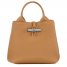 Longchamp | Le Roseau S Handbag Walnut - Leather | Walnut