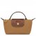 Longchamp | Le Pliage Original Pouch with handle Fawn - Recycled canvas | Fawn