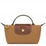 Longchamp | Le Pliage Original Pouch with handle Fawn - Recycled canvas | Fawn