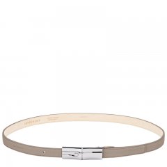 Longchamp | Le Roseau Ladies' belt Clay - Leather | Clay