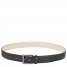 Longchamp | Le Pliage Men's belt Black - Leather | Black