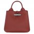 Longchamp | Le Roseau S Handbag Chestnut - Leather | Chestnut