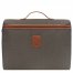 Longchamp | Boxford S Briefcase Brown - Recycled canvas | Brown