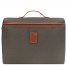 Longchamp | Boxford S Briefcase Brown - Recycled canvas | Brown