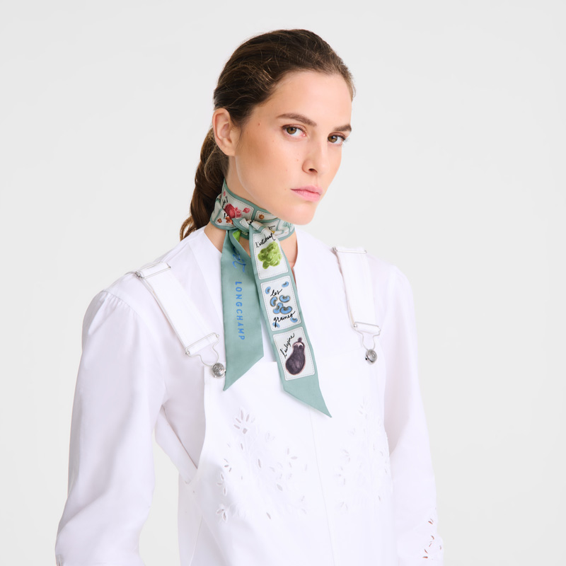 Longchamp | Pink and Green Headband Vervain - OTHER | Vervain