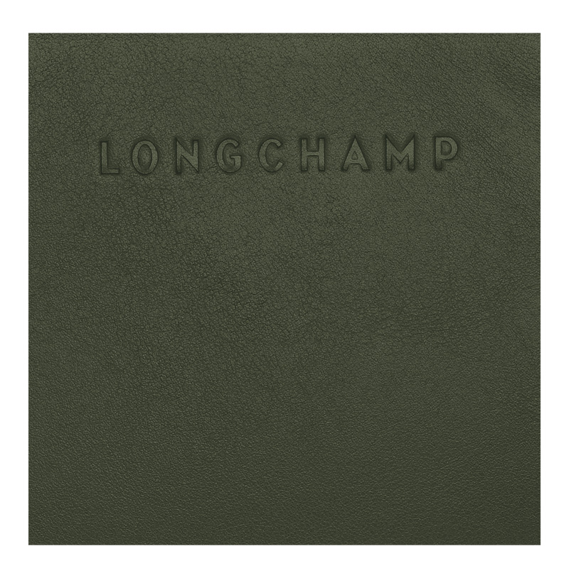 Longchamp | 3D Wallet Khaki - Leather | Khaki