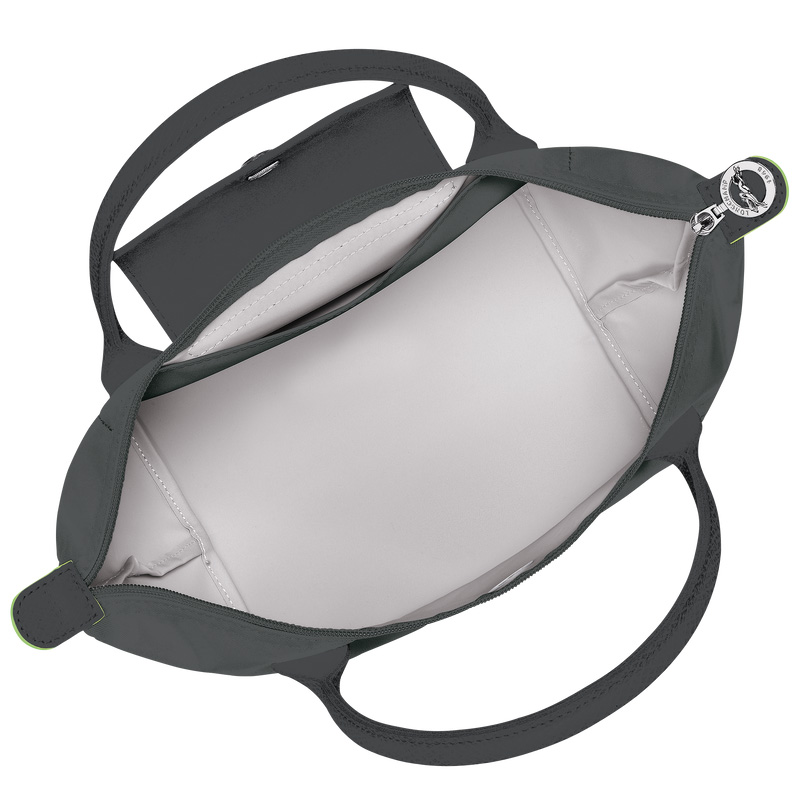 Longchamp | Le Pliage Green M Handbag Graphite - Recycled canvas | Graphite