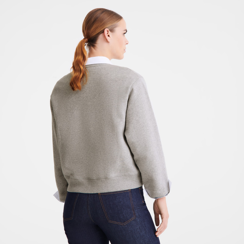 Longchamp | Sweatshirt Grey - Jersey | Grey