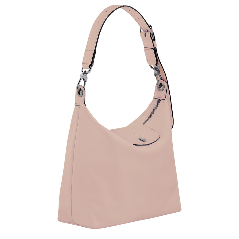 Longchamp | Le Pliage Xtra M Hobo bag Nude - Leather | Nude