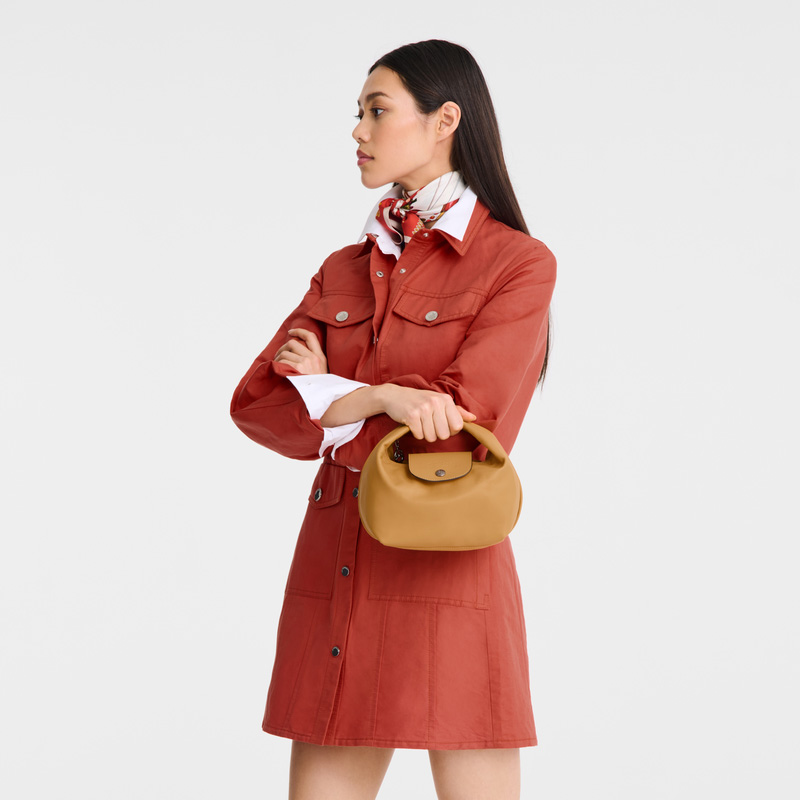 Longchamp | Le Pliage Xtra XS Handbag Honey - Leather | Honey