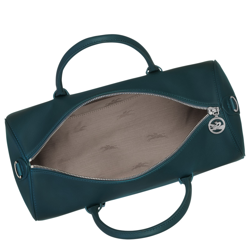 Longchamp | Daylong L Handbag Ink blue - Leather | Ink blue