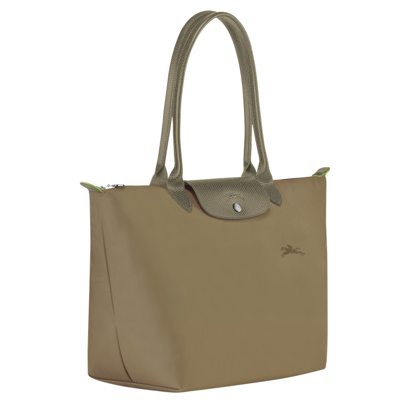 Longchamp | Le Pliage Green L Tote bag Artichoke - Recycled canvas | Artichoke