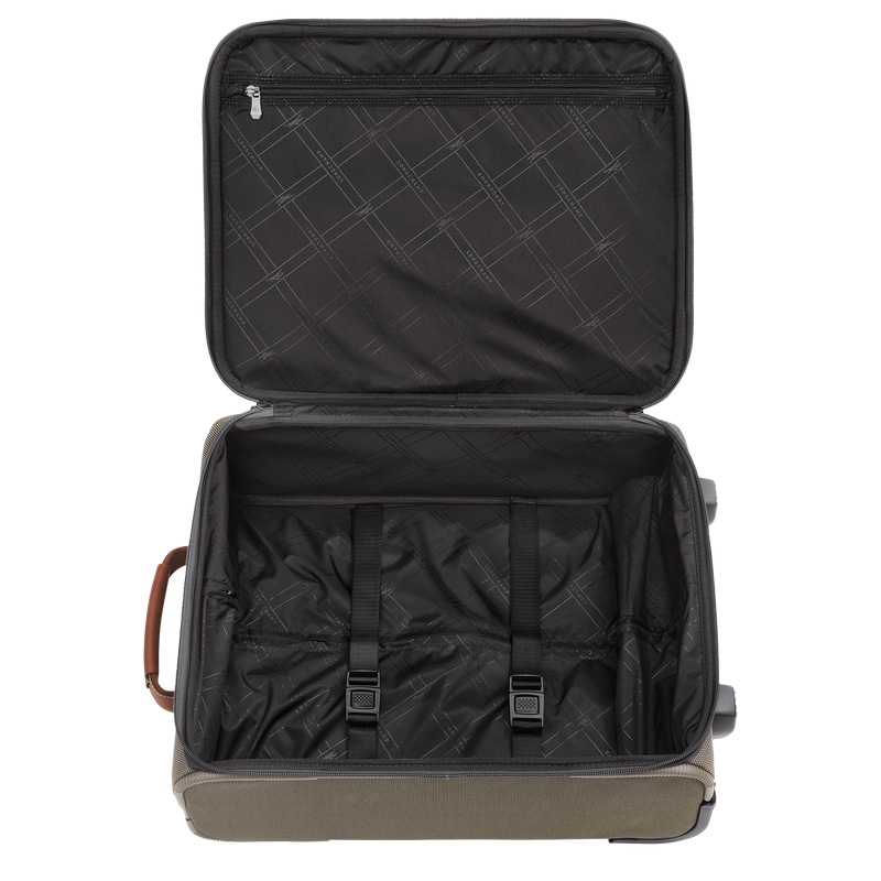 Longchamp | Boxford S Carry-on Brown - Recycled canvas | Brown