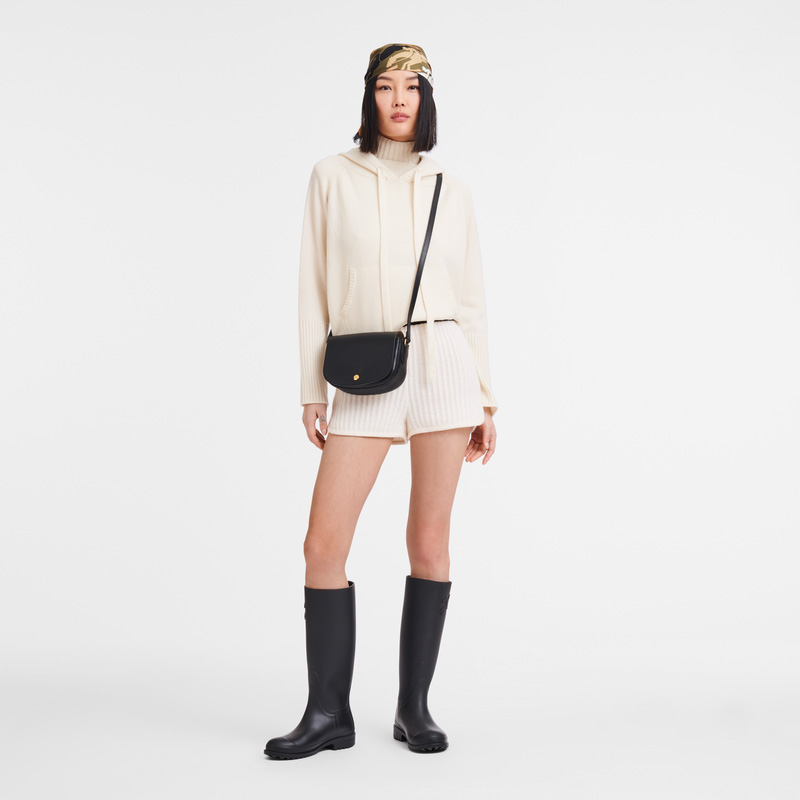 Longchamp | Épure S Crossbody bag Black - Leather | Black