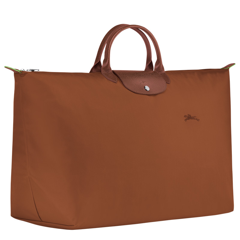 Longchamp | Le Pliage Green XL Travel bag Cognac - Recycled canvas | Cognac