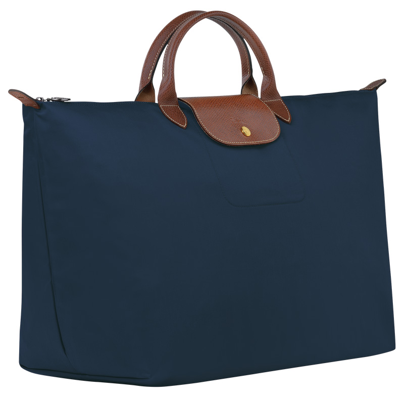 Longchamp | Le Pliage Original L Travel bag Navy - Recycled canvas | Navy