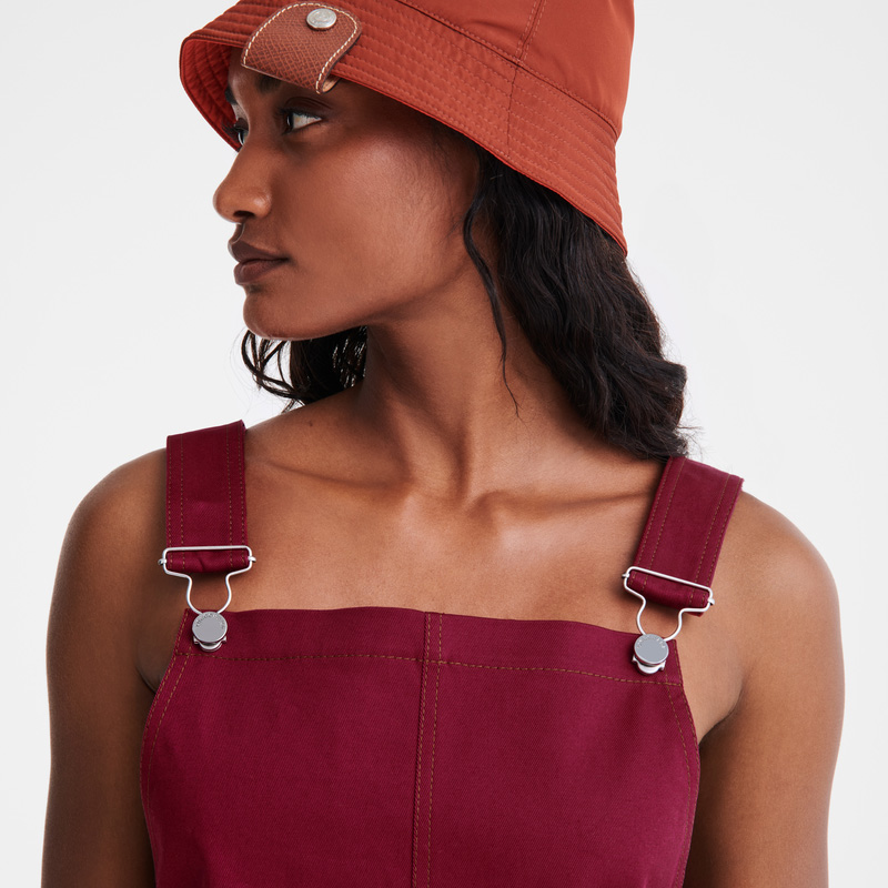 Longchamp | Dress Beetroot - Gabardine | Beetroot