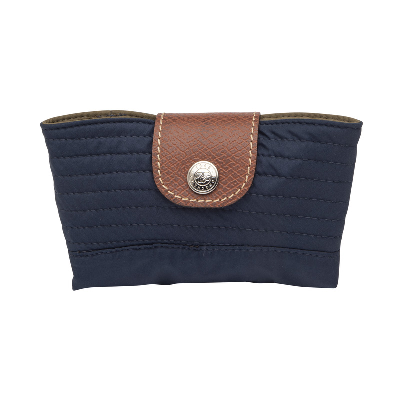 Longchamp | Reversible bucket hat Navy/Artichoke - Technical taffeta | Navy/Artichoke