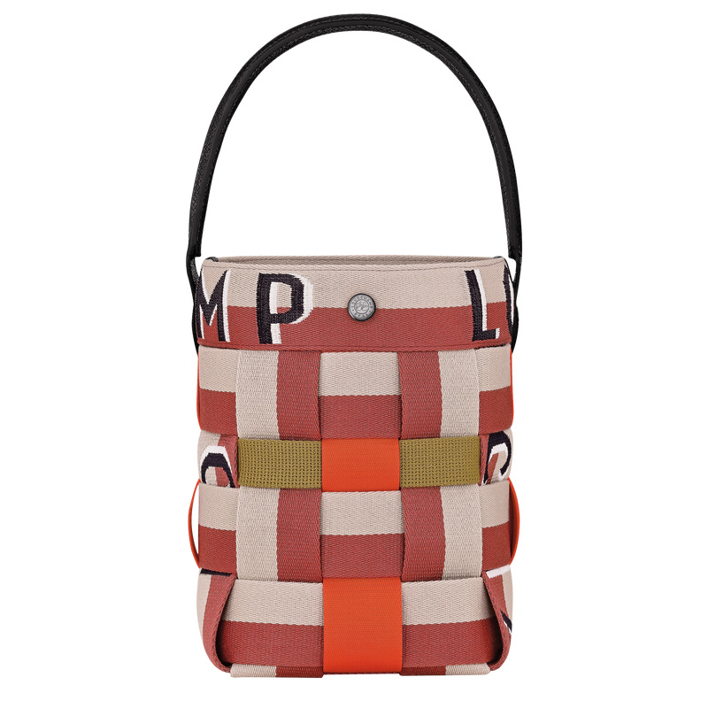 Longchamp | Re-Play XS Bucket bag Root / Bark - Canvas | Root / Bark