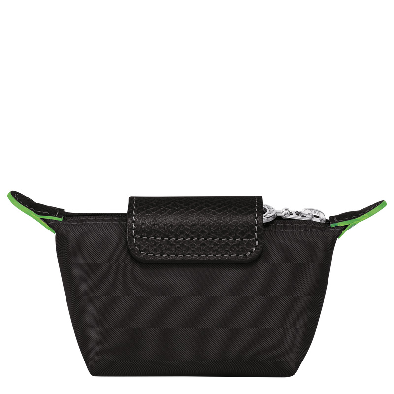Longchamp | Le Pliage Green Coin purse Black - Recycled canvas | Black