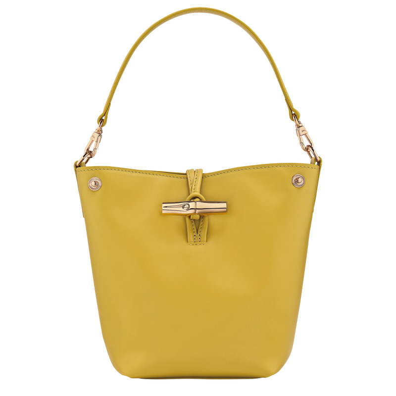 Longchamp | Le Roseau XS Bucket bag Ginger - Leather | Ginger
