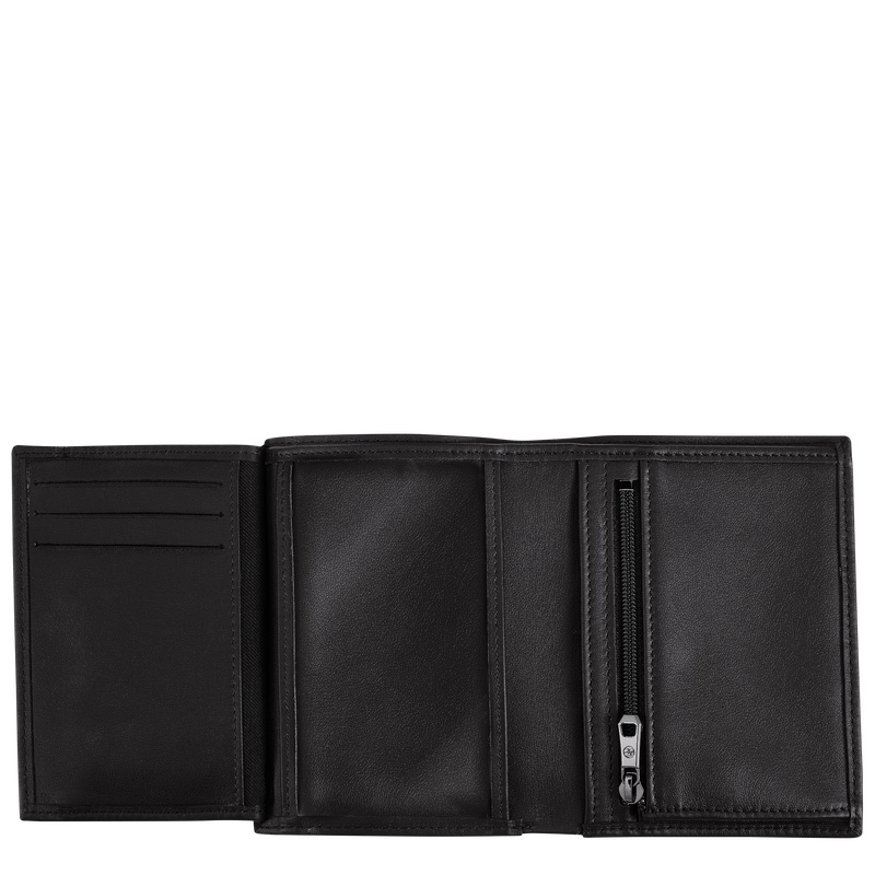 Longchamp | sur Seine Wallet Black - Leather | Black