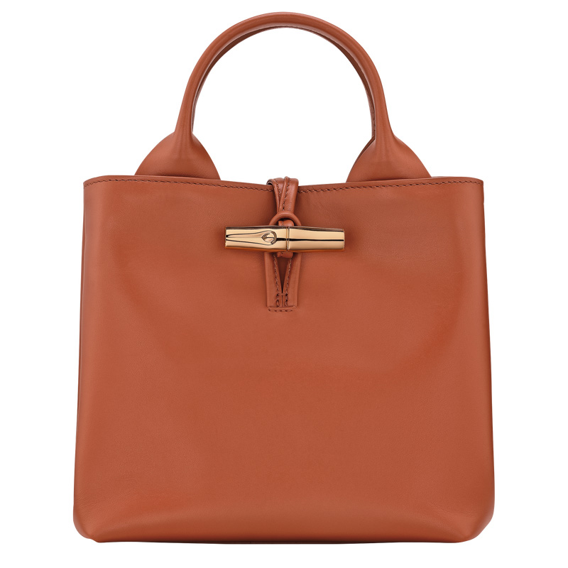 Longchamp | Le Roseau S Handbag Bark - Leather | Bark