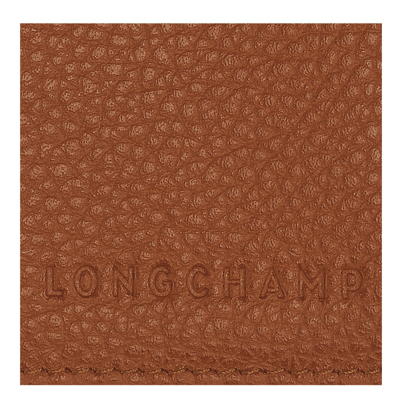 Longchamp | Le Foulonné Passport cover Caramel - Leather | Caramel