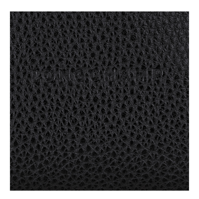 Longchamp | Le Foulonné Coin purse Black - Leather | Black