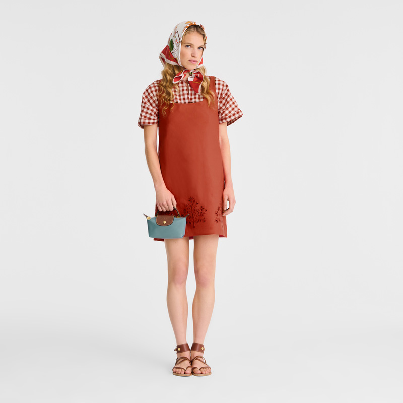 Longchamp | Le Pliage Original Pouch with handle Eucalyptus - Recycled canvas | Eucalyptus