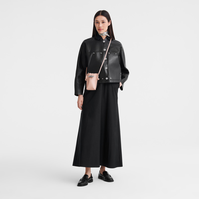 Longchamp | Le Roseau Phone case Ballerina - Leather | Ballerina