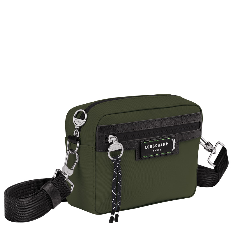 Longchamp | Le Pliage Energy S Camera bag Khaki - Recycled canvas | Khaki