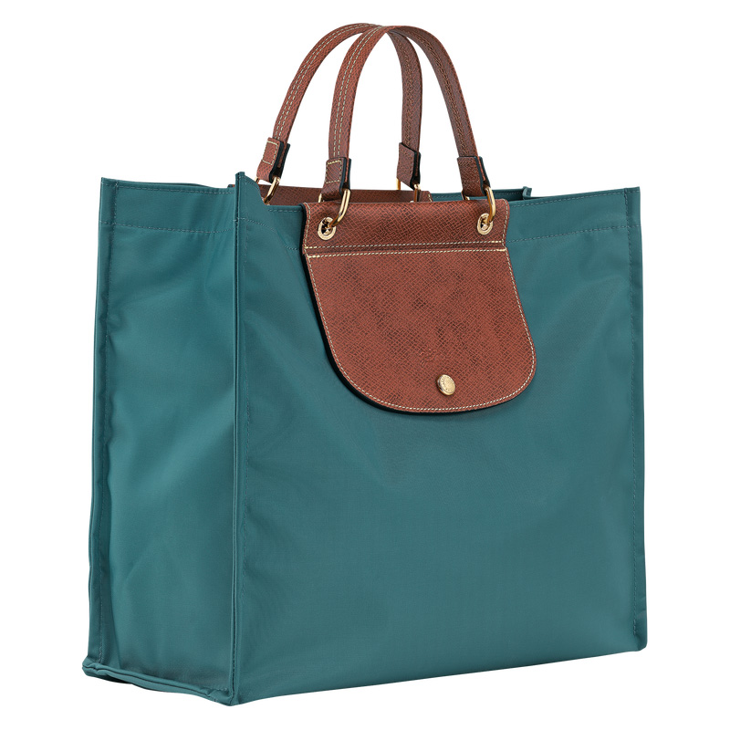 Longchamp | Cabas L Tote Bag Cedar - Canvas | Cedar