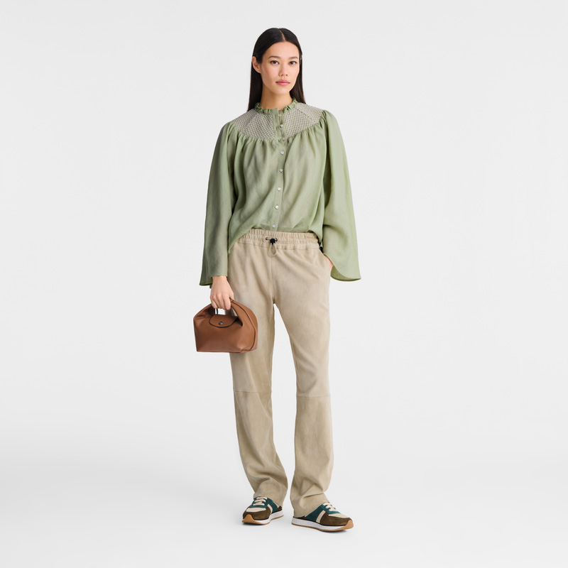 Longchamp | Le Pliage Xtra XS Handbag Cognac - Leather | Cognac