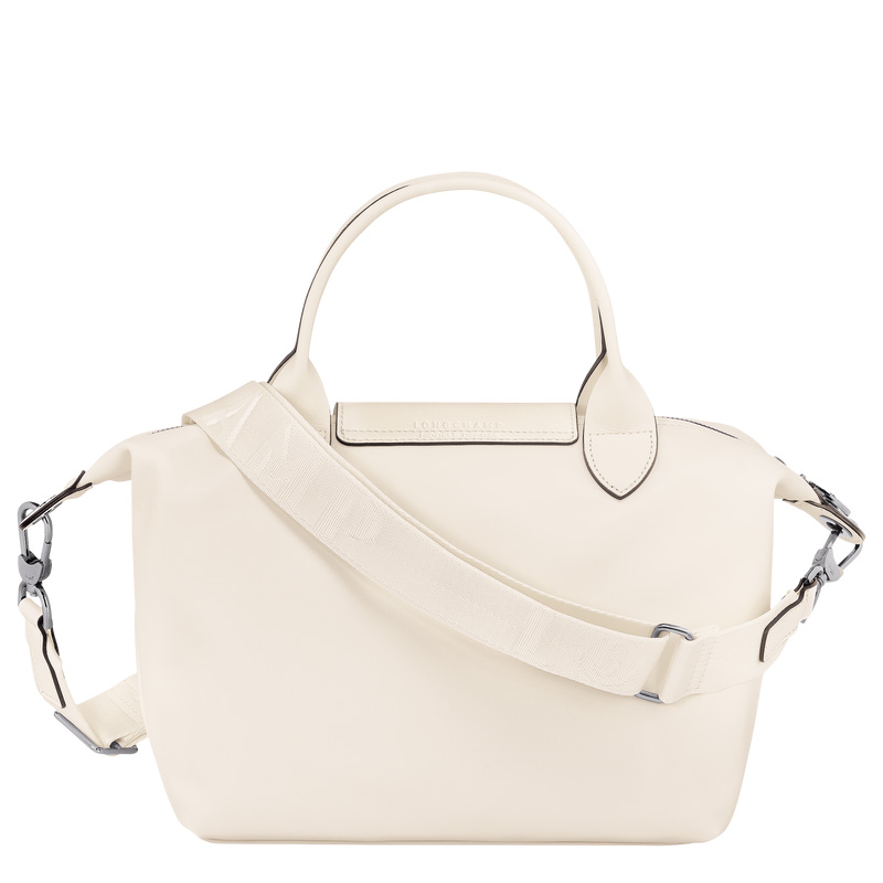 Longchamp | Le Pliage Xtra S Handbag Ecru - Leather | Ecru
