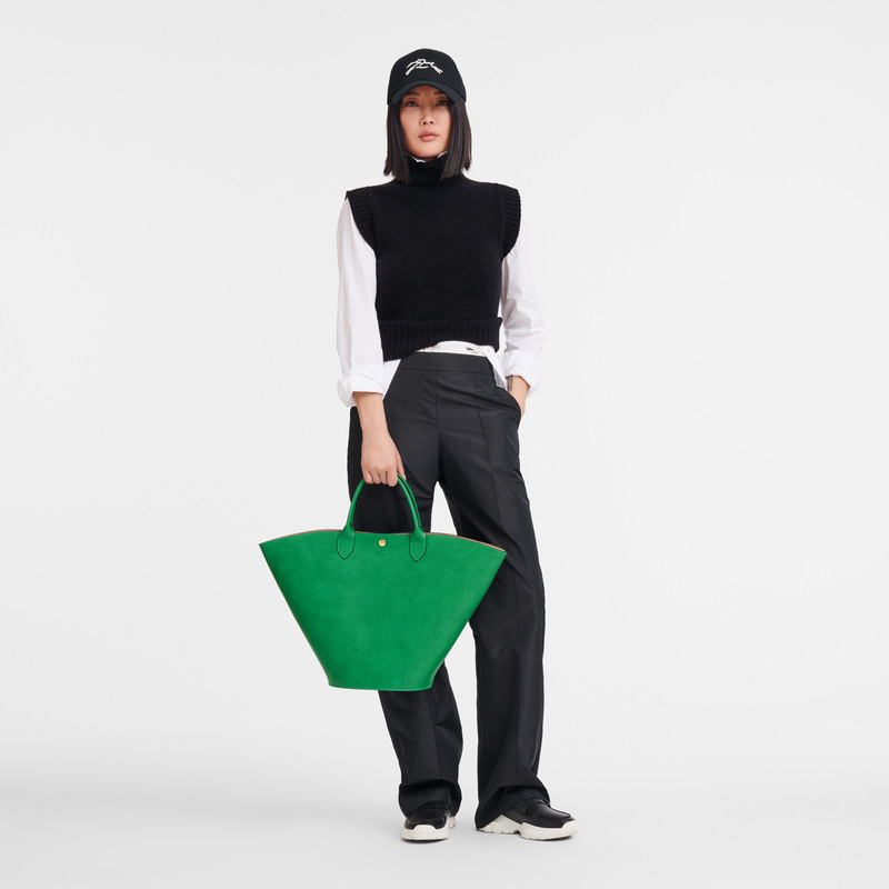 Longchamp | Épure XL Tote bag Green - Leather | Green